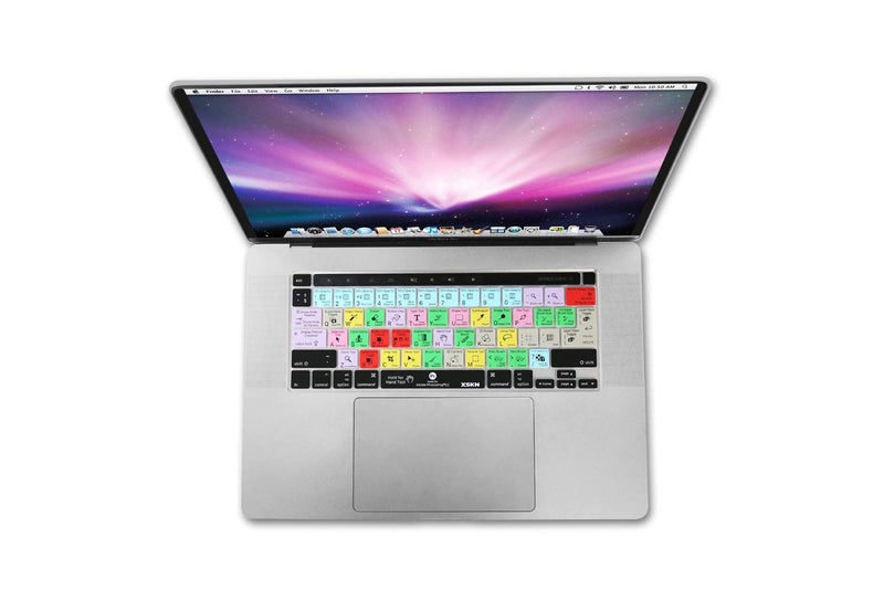 XSKN Photoshop Shortcuts Silicone Keyboard Cover Skin for Touch Bar Models 2019 MacBook Pro 16 inch A2141 2020 MacBook Pro 13.3 inch A2251 A2289 A2338 M1 Keyboard with Touch ID US & EU Common Version - Image 2